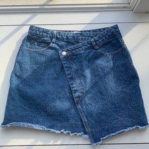 New Boutique Daphnea Jean Skirt